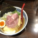 寿製麺 よしかわ - 白醤油煮干しそば（900円）