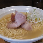 NIBOSHI MANIA - 淡麗真鯛と貝三種煮干蕎麦