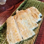 麟 - 白焼き。この日の鰻は関東風。
