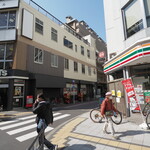 NIBOSHI MANIA - マクドナルドとセブンイレブンの間の道に入る