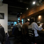 NIBOSHI MANIA - 店内（カウンター席）