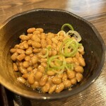 炭火焼和めし処 しんぱち食堂 - 単品、納豆　110円❗️