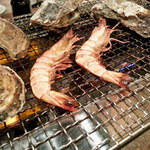 かき小屋 - 海老