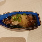 料理屋なすび - ５５００円コース②ほたるいかポン酢