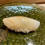 伊勢鮨 - ヤリイカ煮切り醤油　一味