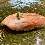 伊勢鮨 - サクラマスの醤油漬け