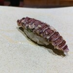 鮨裕 - 三河湾の蝦蛄♪詰でなく生醤油で。秀逸！