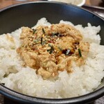 Fukuriki - 納豆ご飯（自作）