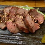 佐賀ふもと赤鶏 酒場髙しな - ハツテキ、うっかり1枚食べたあとです…。