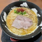 中華そば 風 - 鶏白湯醤油　大盛