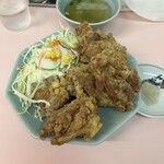 重松飯店 - ▪️鶏の唐揚げ(ハーフ)¥500
　※現金払いのみ