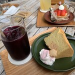 Oranger cafe wood - 本日のシフォンケーキ