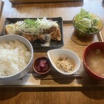 炭焼ダイニング WA - 日替わりのチキン南蛮定食￥690 ご飯は大盛り