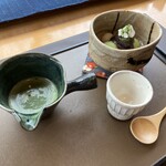茶屋たまき - 抹茶のアフォガード