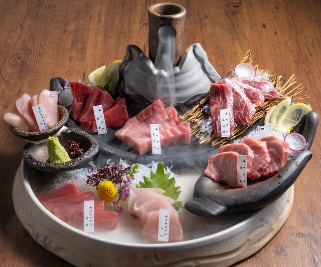 日本酒。鮪屋 吟醸マグロ 名古屋ルーセントタワー店 （【旧店名】チカイチ