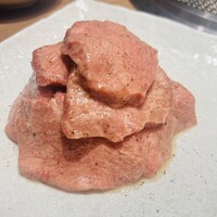 焼肉山水 虎ノ門ヒルズ店 - 生タンごっちゃ盛り