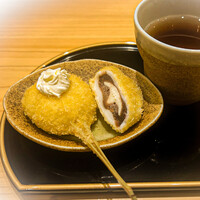 串揚げクリームチーズの大福アイス