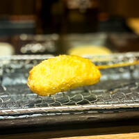 山芋と海老の湯葉包み