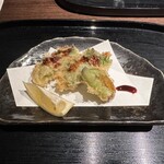 Gyoen Roan - 牡蠣変わり揚げ 山椒ソース