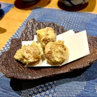 お料理 とみやま - 長芋唐揚げ