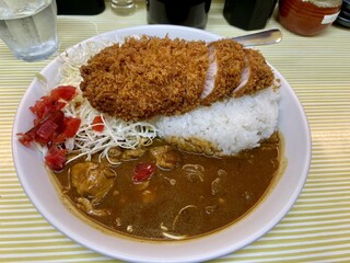 とんかつ檍のカレー屋 いっぺこっぺ - ロースかつカレー