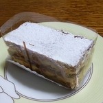 パティスリー ラミティエ - 定番のミルフィーユ　パイ生地とカスタードが美味しい