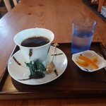 そばカフェ 風庵 - ブレンドコーヒー400円