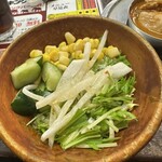 Supaishi- Tandoru - サラダ