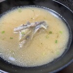Ikaya - 関さばのあと造りのお味噌汁
