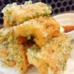 酒ト飯 ヤマダ - 鱧ちくわの磯部揚げ