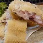 酒ト飯 ヤマダ - 自家製アジフライ