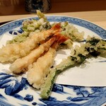 Kuruma Ebi Senka Tempura Te Issoku - 