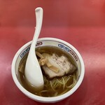 jr. 菜苑 - 半ラーメンが先に