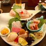 四季旬菜 むら田 - お造り盛合せ