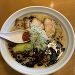 麺屋てっぺん - みそ黒マー油チャーシューメン