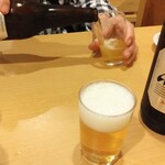 Chuukai Chiryuuou - 瓶ビール680円（税込）×２