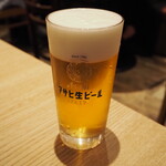 原価ビストロチーズプラス - 生ビール