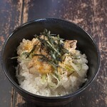 Niboshi Kessha Hirosaki Ten - チャーマヨ丼