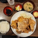 串エ門 - 唐揚定食(6枚)