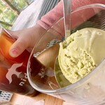 nido - ピスタチオアイスは3歳の娘、大気に入り♡