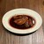 エノテカ ドォーロ - 料理写真:フォアグラのソテー 赤ワインソース、干し柿とチョコレート風味 ¥3,850