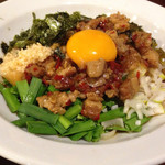 台流屋台 御気樂 - 汁なし台湾まぜそばwithちょこっとライス