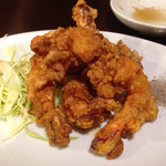 台流屋台 御気樂 - 海老唐揚