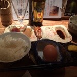串揚げキッチン だん - 閉めの卵かけご飯
