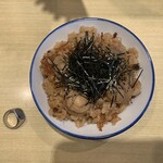 函館塩ラーメン 五稜郭 - ホタテご飯
