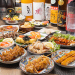 Lunch only♪ [All-you-can-eat] Silver course/2,480 yen, Gold course 3,480 yen!