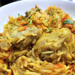 インド&バングラレストラン タイガー - チキンはたぶん鶏の胸肉でしょう。かなりの数が入っています。