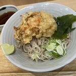 Kasamaru Soba - 冷やし天ぷら蕎麦／590円
                        大盛／100円