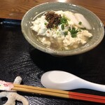 真壁ちなー - ゆし豆腐ソバ(中)　650円