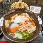 Hanayama Udon - 上州麦豚のかけ＋温泉卵